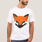 Minimalistische Vos T-Shirt (Voorkant)