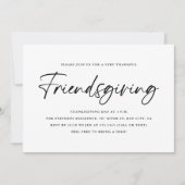 Minimalistische Vriendschappen Kaart (Voorkant)