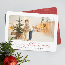 Minimalistische vrolijke kerst moderne foto