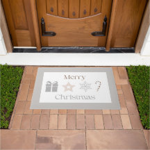 Minimalistische vrolijke kerst neutrale moderne st
