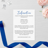 Minimalistische Vuurtoren Bruiloft Behuizing Kaart