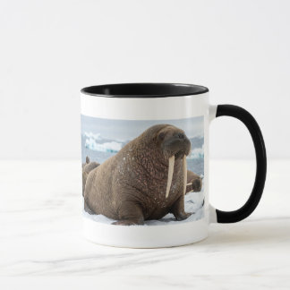 Minimalistische Walrus Mok | Uniek Dierenliefhebbe