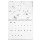 Minimalistische wandkalender Moderne bureau planne Kalender (Mar 2027)