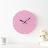 Minimalistische wandklok | Moderne pastel kamerdec (Huis)