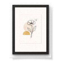 minimalistische wandkunstposter