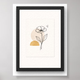 minimalistische wandkunstposter poster
