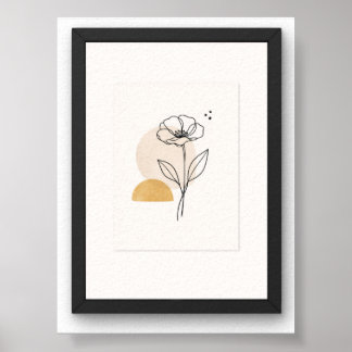 minimalistische wandkunstposter poster
