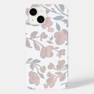 Minimalistische watercolor bloem Case-Mate iPhone 14 hoesje