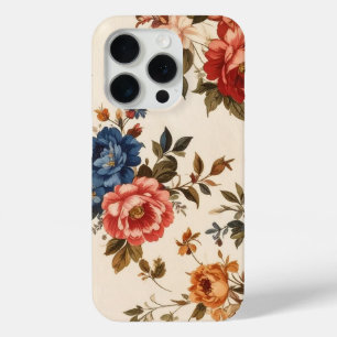 Minimalistische watercolor Bloemig iPhone 15 Pro Case