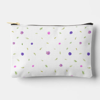 Minimalistische Waterverf Bloemen Accessoirezak Etui