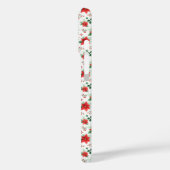 Minimalistische Waterverf Botanische Poinsettia Case-Mate iPhone Case (Achterkant / Links)