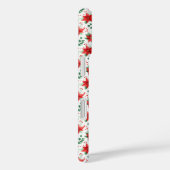 Minimalistische Waterverf Botanische Poinsettia Case-Mate iPhone Case (Achterkant / Rechts)