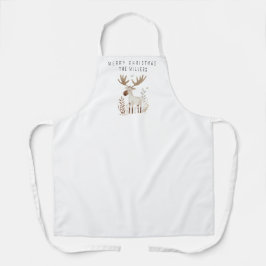 Minimalistische Waterverf Moose Schort