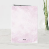 Minimalistische Waterverf Verjaardagskaart Voor Ta Kaart (Achterkant)