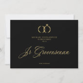 Minimalistische weddenschappen Jr Groomsman Luxury (Voorkant)