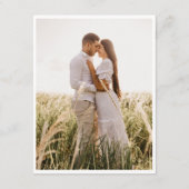 Minimalistische Wedding Hotel Room Block Details Informatiekaartje (Achterkant)