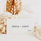 Minimalistische Wedding Place Cards Sjabloon