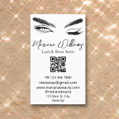 minimalistische welkomstjes en wenkbrauwen van kun visitekaartje