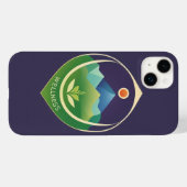 Minimalistische Wellness Logo - Vectorontwerp Case-Mate iPhone Case (Achterkant (horizontaal))