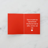 Minimalistische wenskaart  kaart (Binnen)