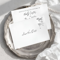 Minimalistische Whimsical Handgetekende Save the D