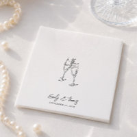 Minimalistische Whimsical Inkt Handgetekende Boog