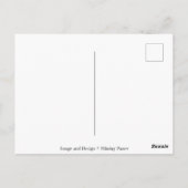 Minimalistische Whimsy Flowers No.047 Briefkaart (Achterkant)