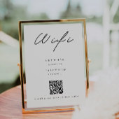 Minimalistische Wifi Code, QR Code Wifi Connectie Kaart