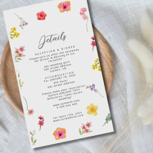 Minimalistische wilde bloem- lente botanische brui