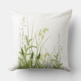 Minimalistische Wilde Gras Botanische Worp Kussenh Kussen