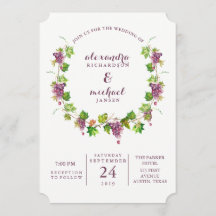 Minimalistische Winery | Uitnodiging tot weddensch