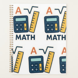 Minimalistische Wiskunde – calculator, liniaal Planner