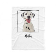 Minimalistische witte aangepaste hondenfoto