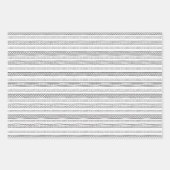 Minimalistische Witte Abstracte Boheemse Kerst Inpakpapier Vel (Voorkant 2)