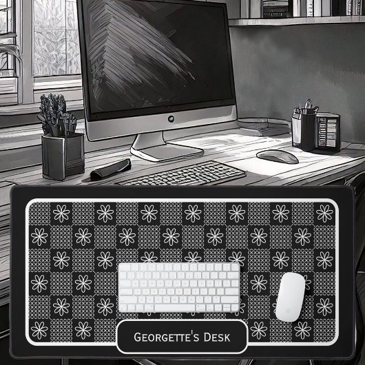 Minimalistische witte bloemen - Gecontroleerd op z Bureaumat