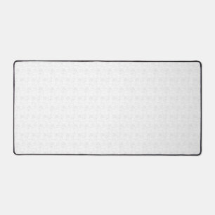 Minimalistische witte bureaumat   Moderne werkruim