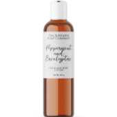 Minimalistische witte cosmetica fles of pot label