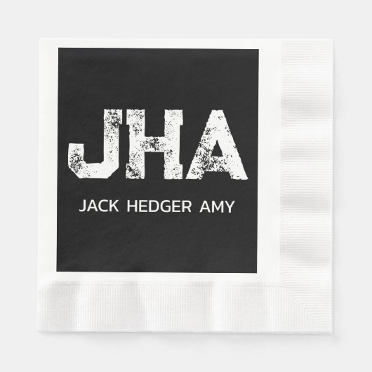 MINIMALISTISCHE WITTE DRIE LETTER MONOGRAM NAAM ZW SERVET (Voorkant)