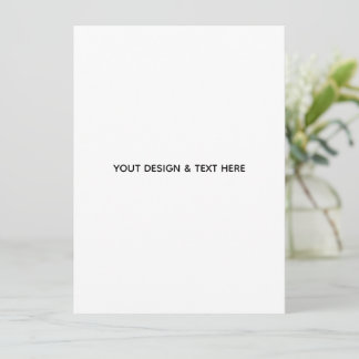 Minimalistische witte elegant voor elke gelegenhei aankondiging