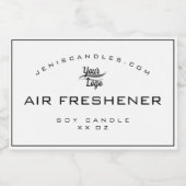 Minimalistische Witte Logo Sjabloon Eenvoudige Sti Voedselcontainer Etiket (Enkel label)