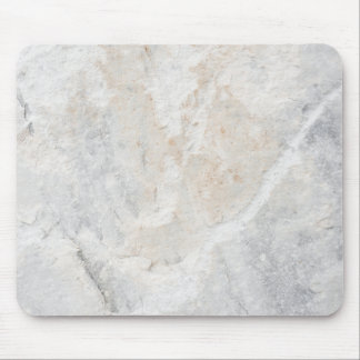 Minimalistische witte marmer muismat