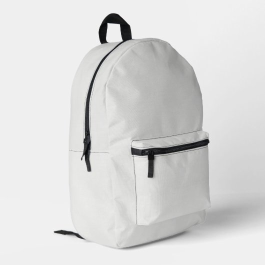 Minimalistische witte moderne rugzak (Achterkant Hoek Links)