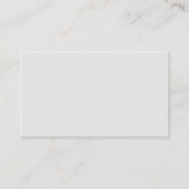 Minimalistische Witte Visitekaart | Luxe Merk Contactkaartje