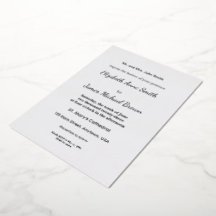 Minimalistische witte welkomstbord sjabloon