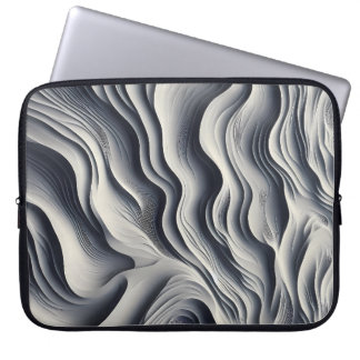 Minimalistische woestijn laptophoes laptop sleeve