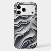 Minimalistische woestijn telefoonhoes