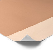 Minimalistische woestijnkunst poster (Hoek)