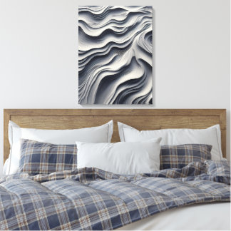 Minimalistische woestijnzand-kunstprint canvas afdruk