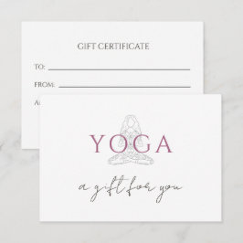 Minimalistische yogadocent lotushouding illustrati