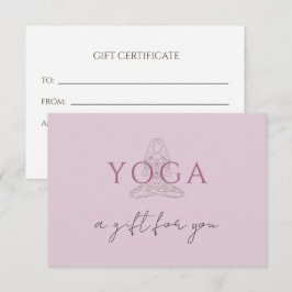 Minimalistische yogadocent lotushouding illustrati